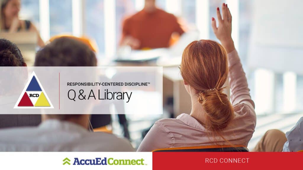 RCD Q & A Library