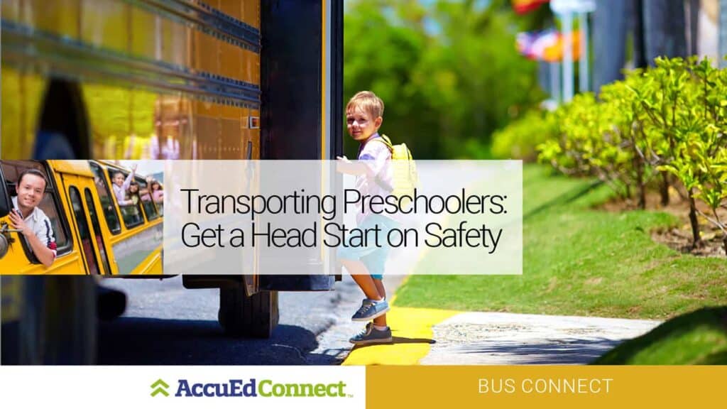 Transporting Preschoolers: Get a Head Start on Safety