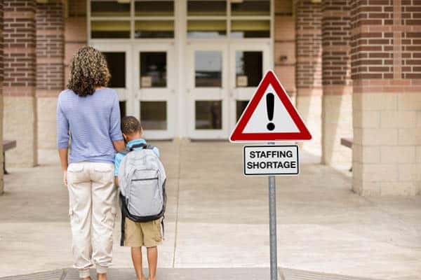 School Staffing Shortages Creating Bigger Class Sizes