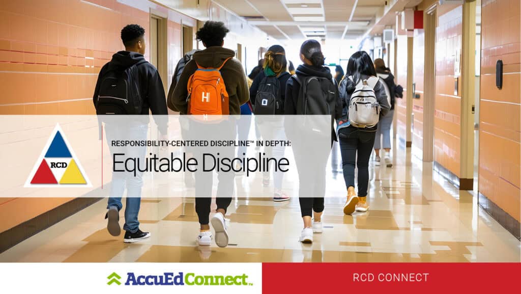 RCD In Depth: Equitable Discipline online course