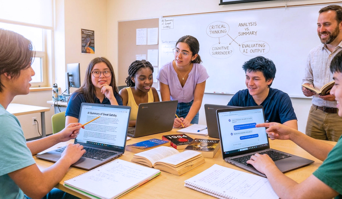 AI Literacy Class Avoids “Cognitive Surrender”